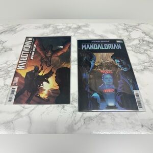 Star Wars The Mandalorian Comic Book Set